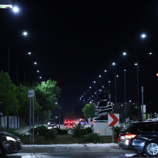 100W LED Street Light – Photocell Sensor, 60mm Adjustable Adaptor, Samsung Chips