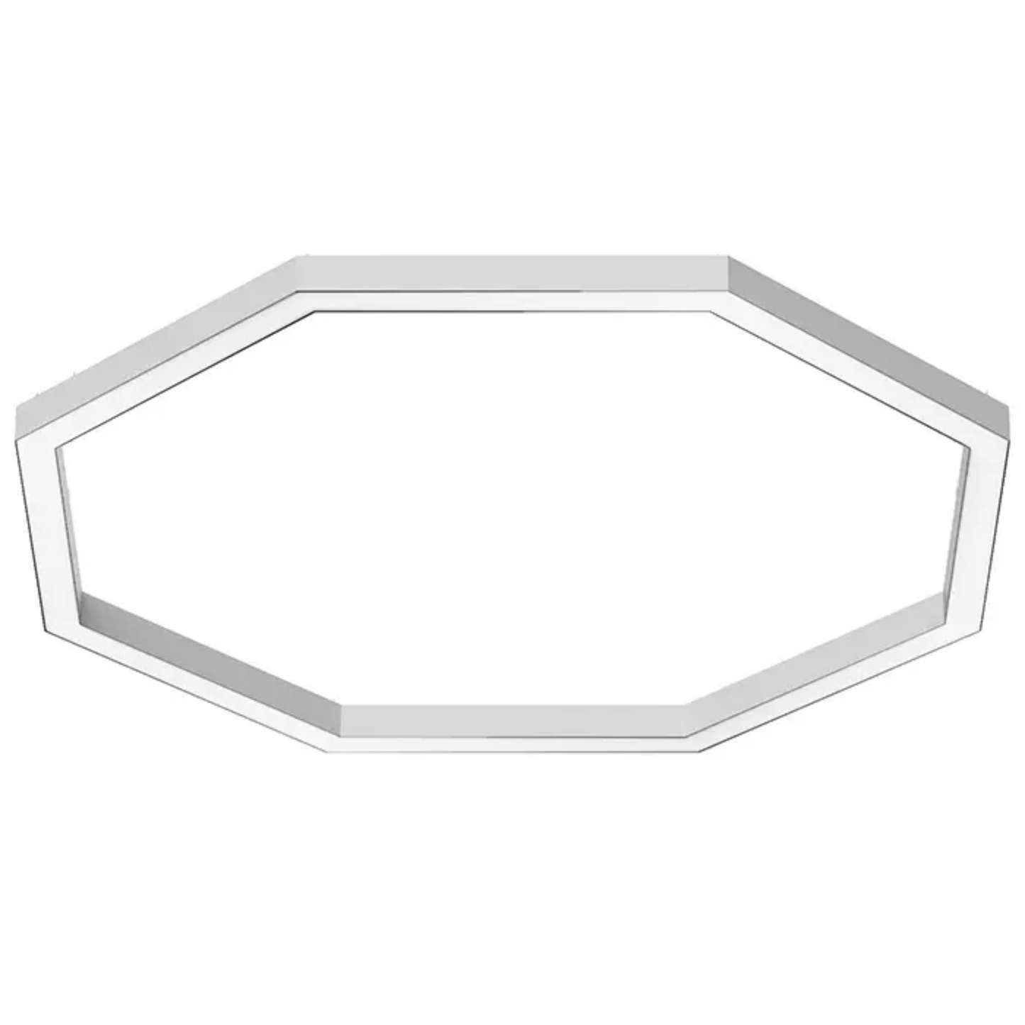 Custom Made Octagon LED Lighting, Surface Mounted