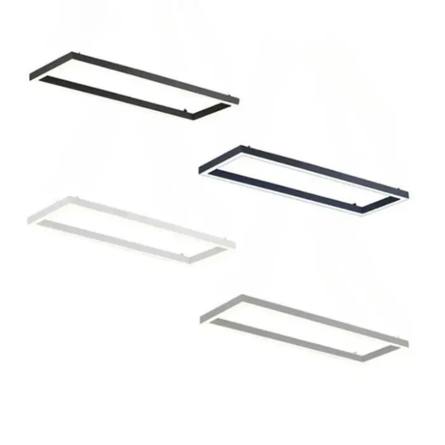 Custom Made Rectangle LED Lighting, Surface Mounted