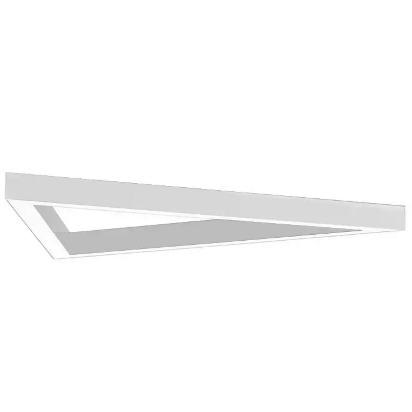 Custom Made Triangle LED Lighting, Surface Mounted