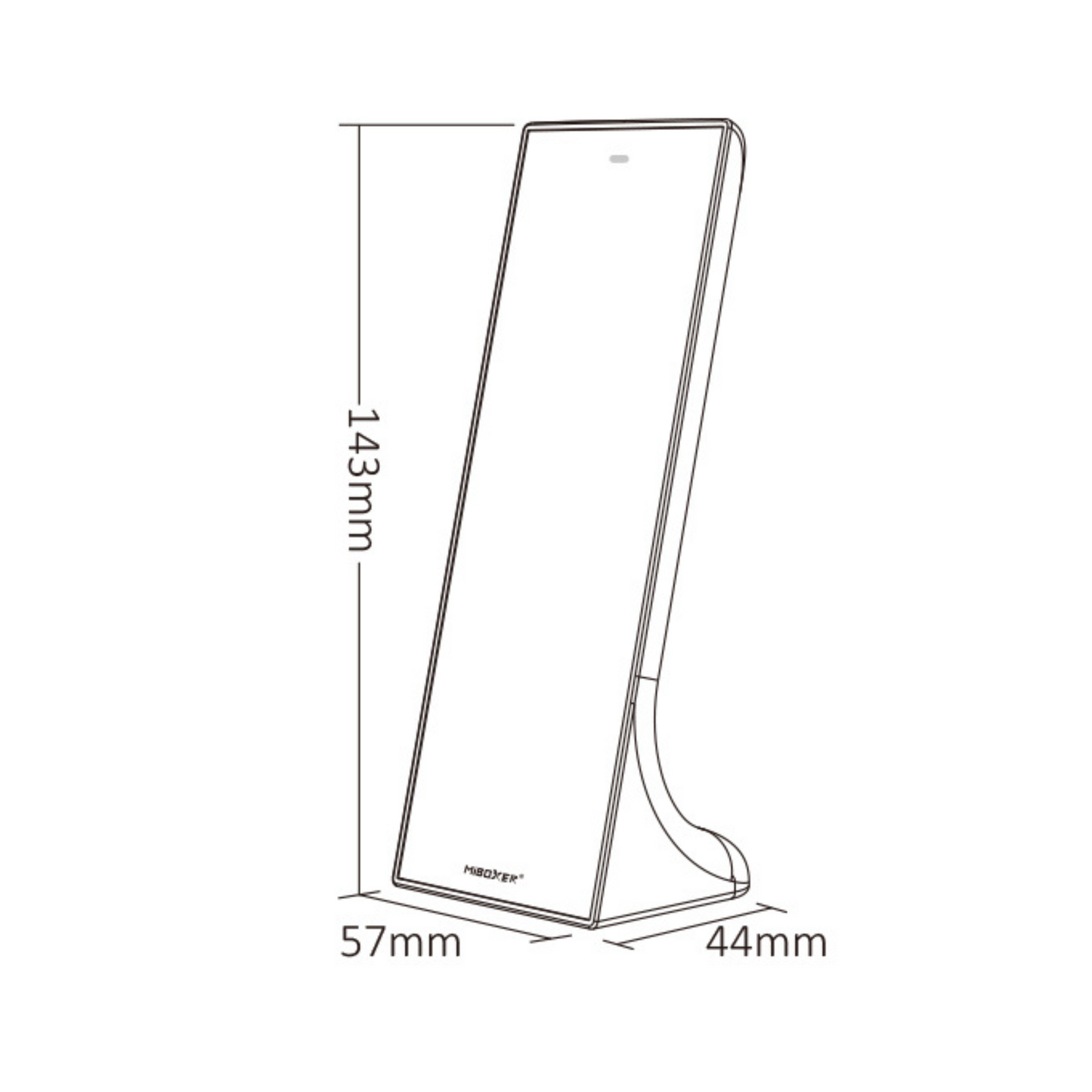MiBoxer Vertical Stand LED Remote, CCT, 2.4G, 3V