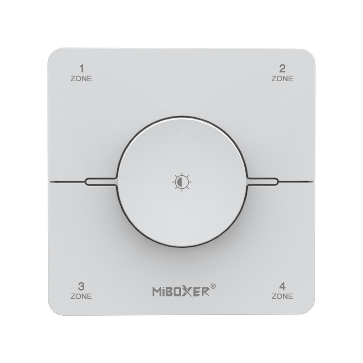 MiBoxer 4-Zone Rotating Panel Remote, CCT, 2.4G, 3V