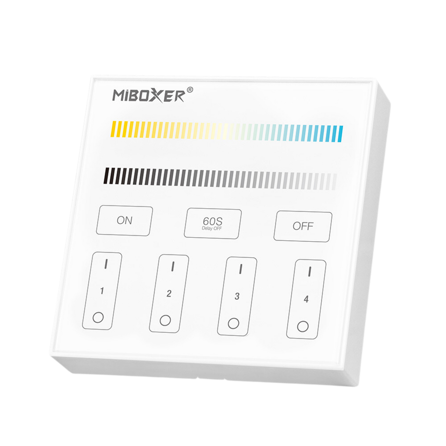 MiBoxer 4-Zone 3-in-1 Smart Panel Remote Controller, CCT