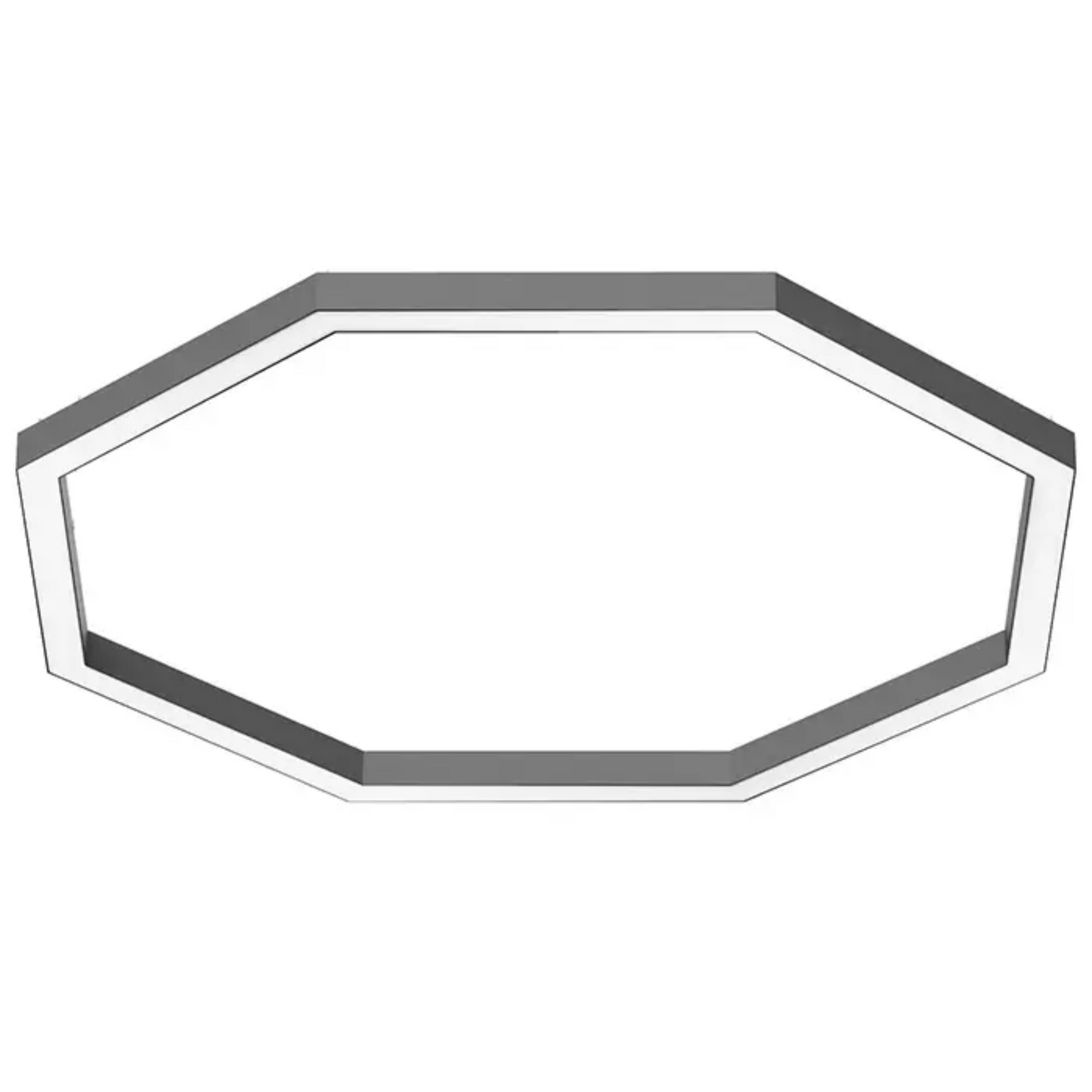 Custom Made Octagon LED Lighting, Surface Mounted