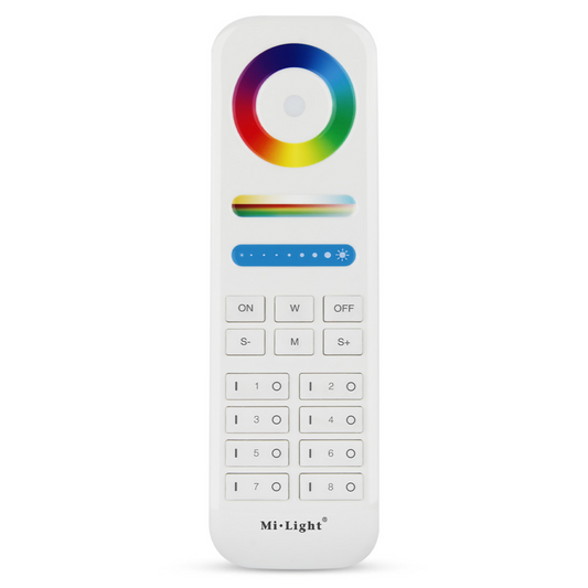 Mi-Light 8-Zone 5-in-1 Smart Panel Remote Controller, RGB+CCT
