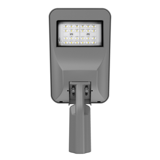 50W LED Street Light – Photocell Sensor, 78mm Adjustable Adaptor, Class II Lens