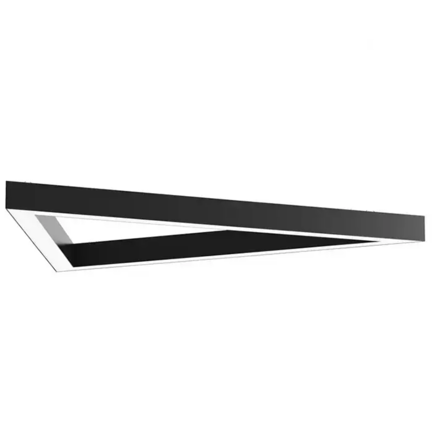 Custom Made Triangle LED Lighting, Surface Mounted