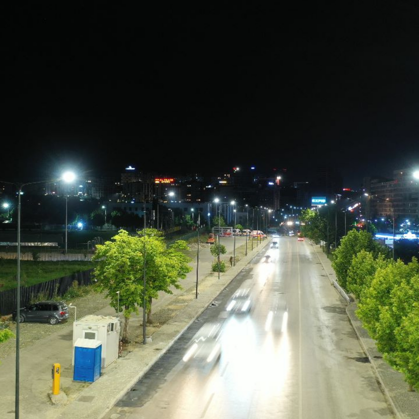 40W LED Street Light – CREE Chips, Meanwell Driver, 60mm Pole Mount