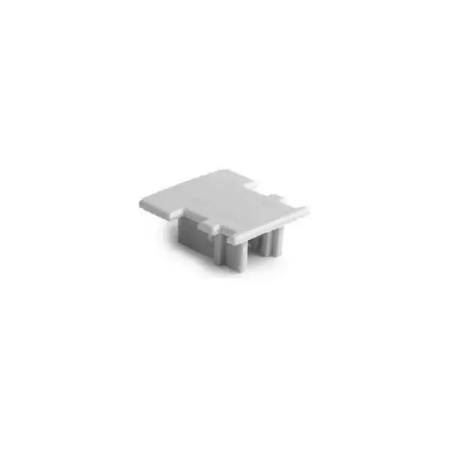 25.5x25mm Outdoor Floor Recessed Aluminium LED Profile Set With Diffuser, 2m