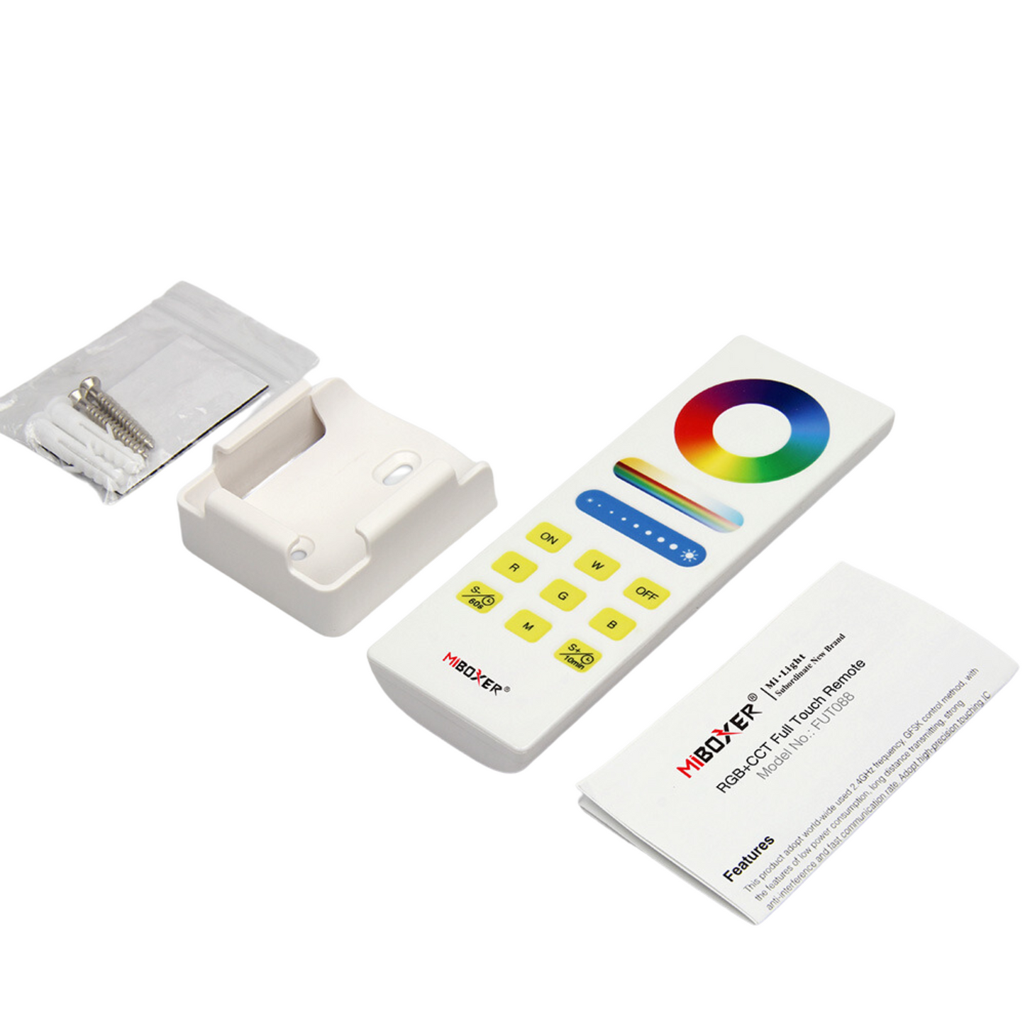 MiBoxer Single Zone Remote Controller with Timing Control, RGB+CCT