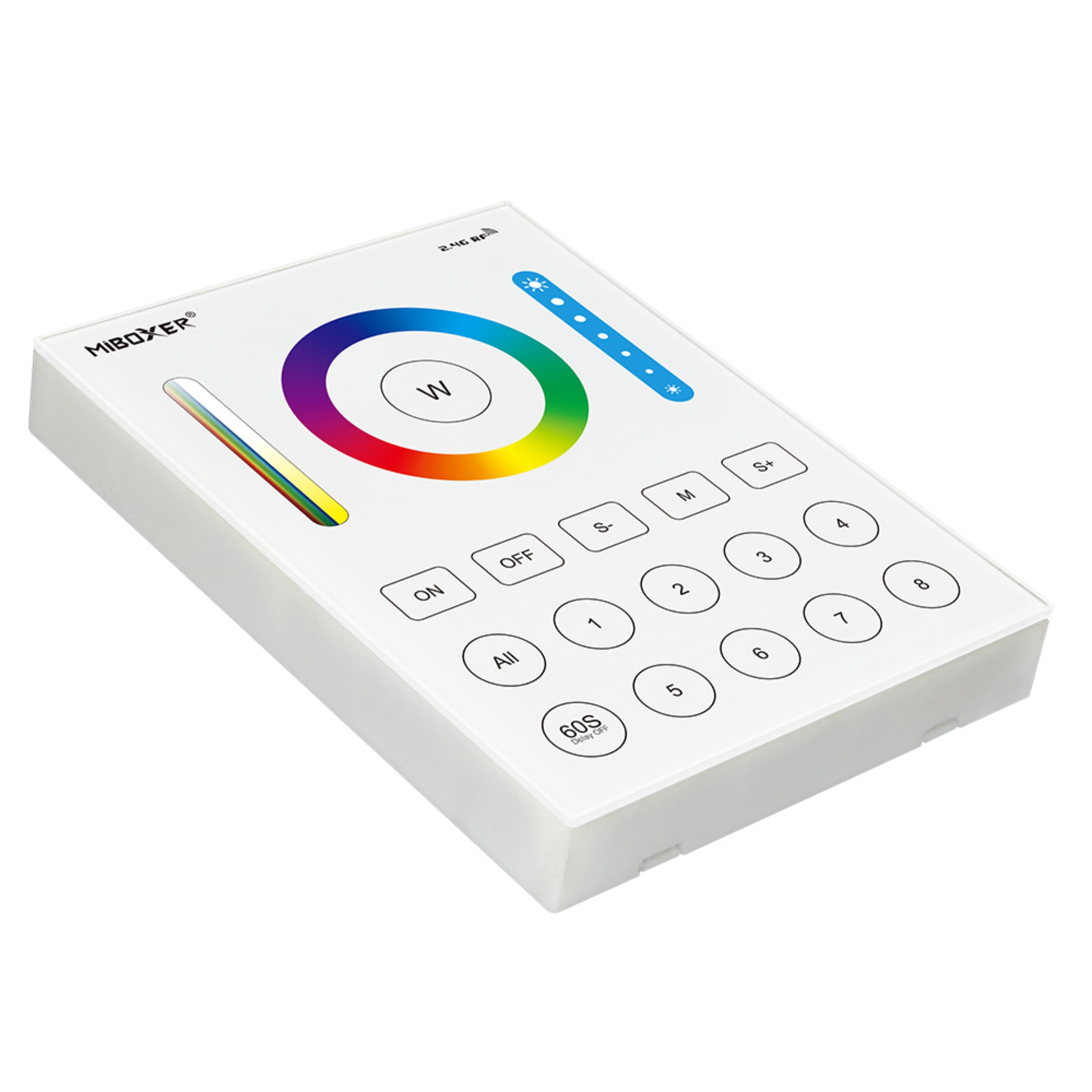 MiBoxer 8-Zone Smart Panel Remote Controller, RGB+CCT – Smart Lighting ...