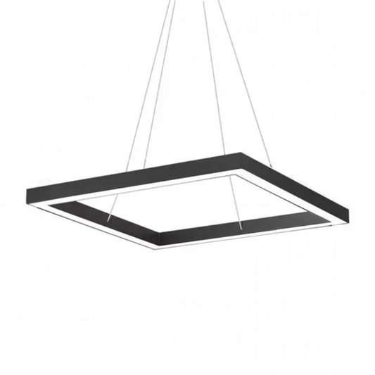 Custom Made Square LED Lighting, Suspended Installation
