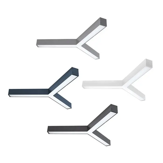 Custom Made Y-Shape LED Lighting, Surface Mounted