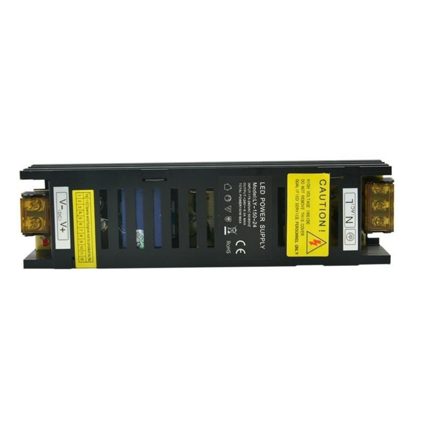 150W Indoor LED Power Supply, 24V, 4.16A – Transformer Converter IP20