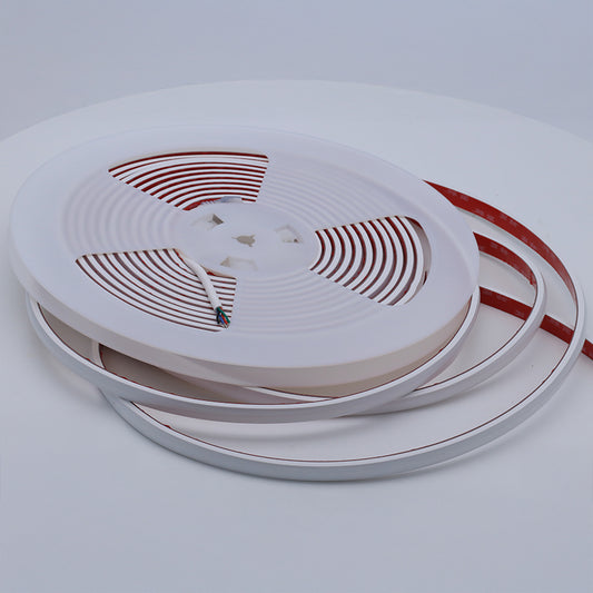 24V RGB Neon Flex LED Strip Light - 14W/m, IP67, 12x5mm, 10m Roll