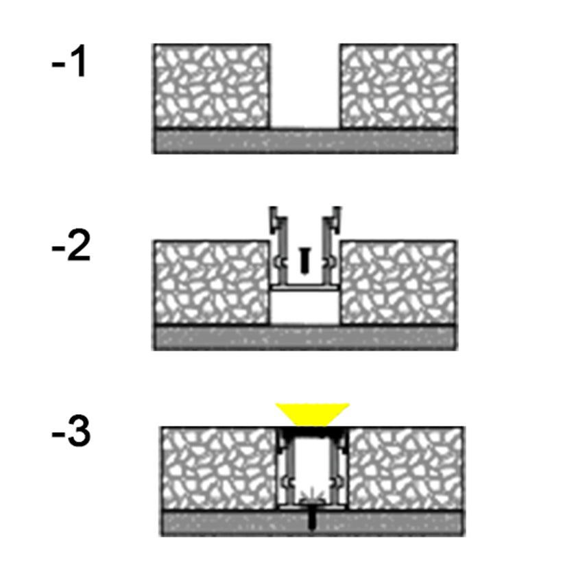 26x21mm Outdoor LED Profile With Opal Diffuser Kit, 2m, Silver