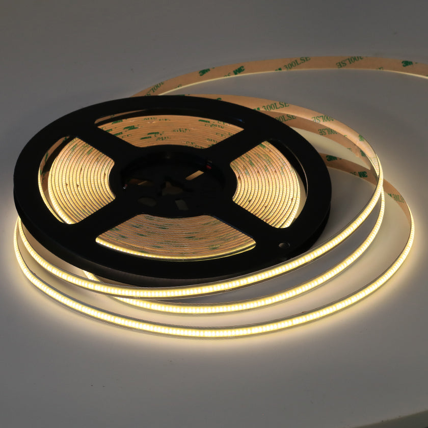9W Free Cut COB LED Strip Light - 24V, IP20, 8mm, 10m Roll