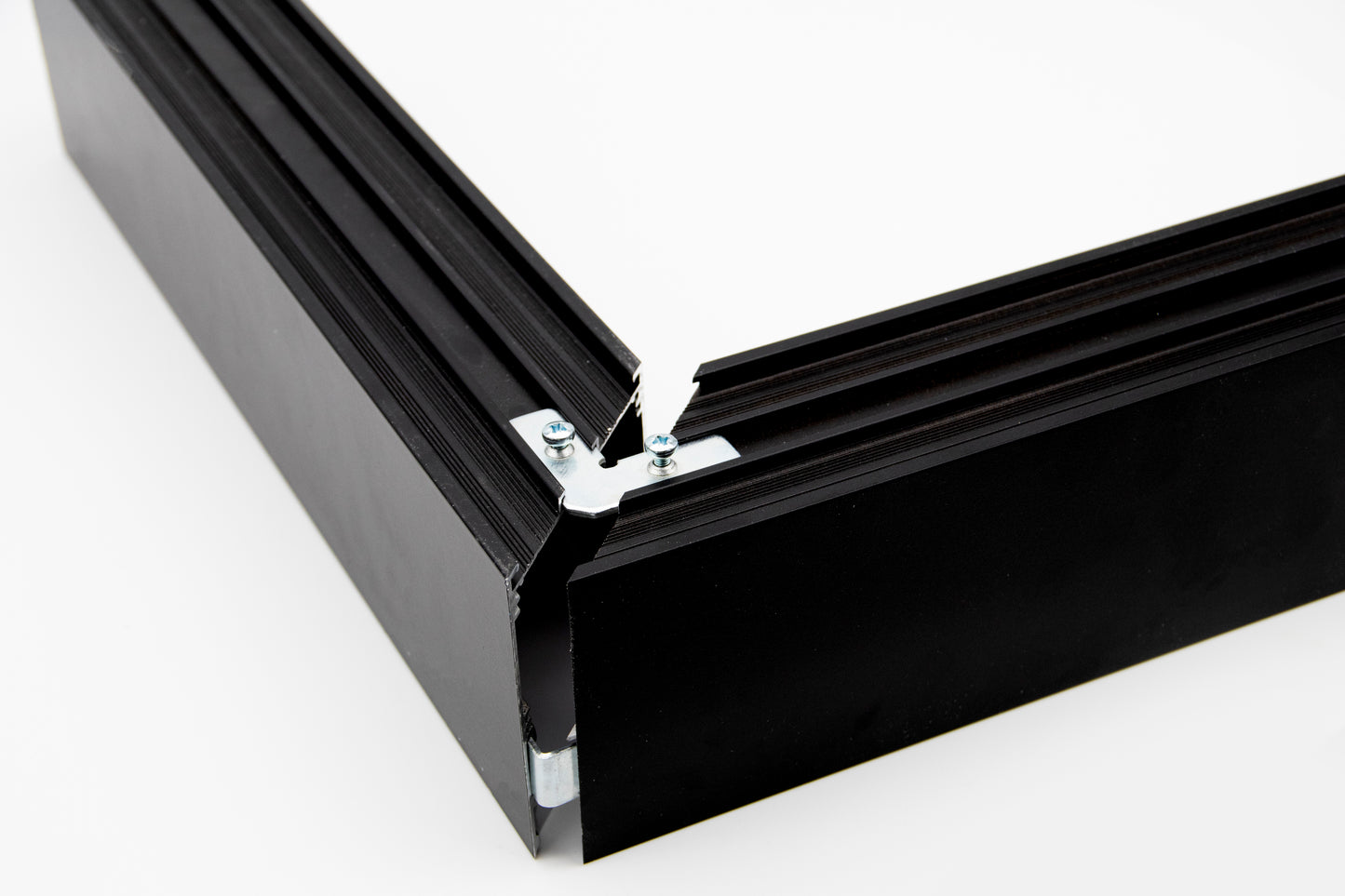 85x64.5mm Surface Aluminium LED Profile Set With Diffuser, 2m