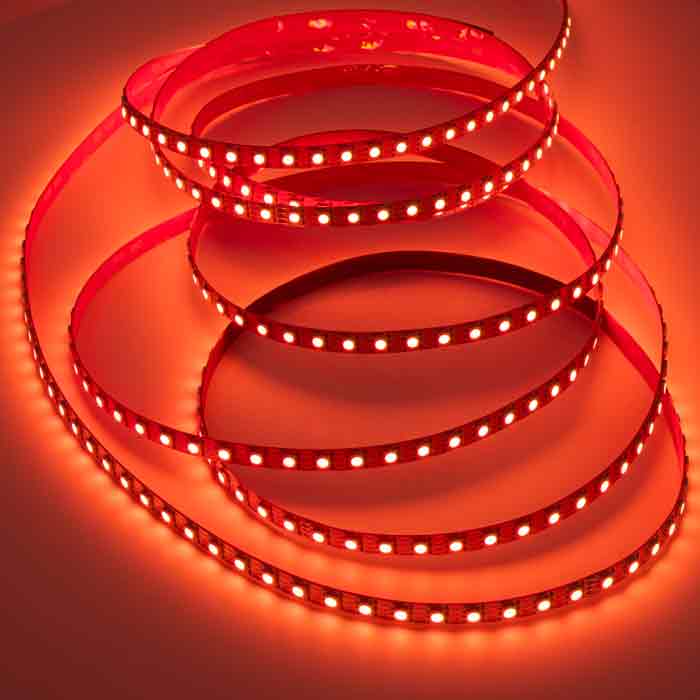 RGB LED Strip Light 24V – Free-Cut, 80 LEDs/m, CRI95, SMD5050, 10mm, Price Meter