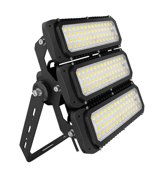 230W LED Floodlight for Sport Pitch – IP65, Adjustable Lens, Meanwell & Lumileds