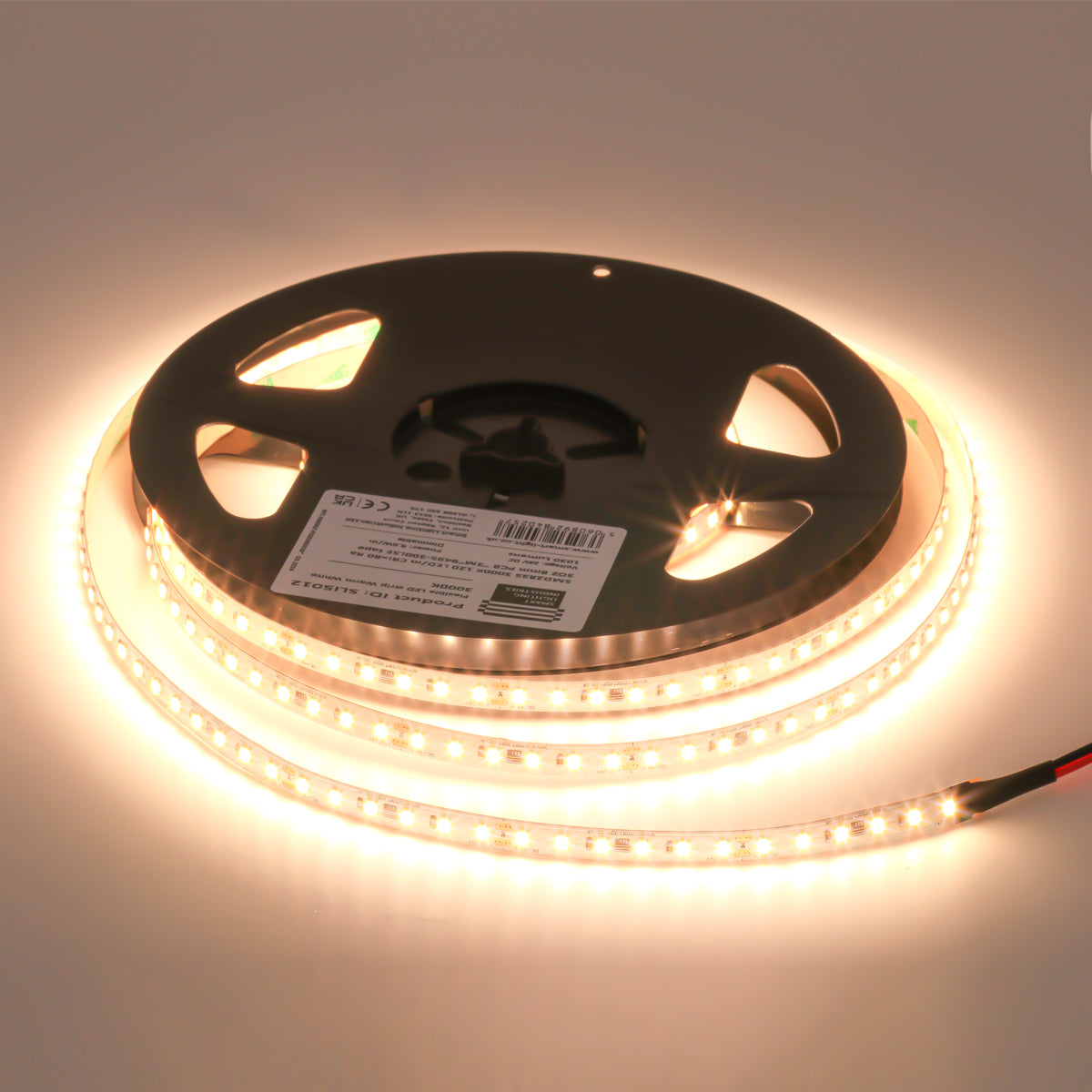 9.6W/m Dimmable LED Strip Light – SMD2835, 1030lm/m, 10m Flexible Reel