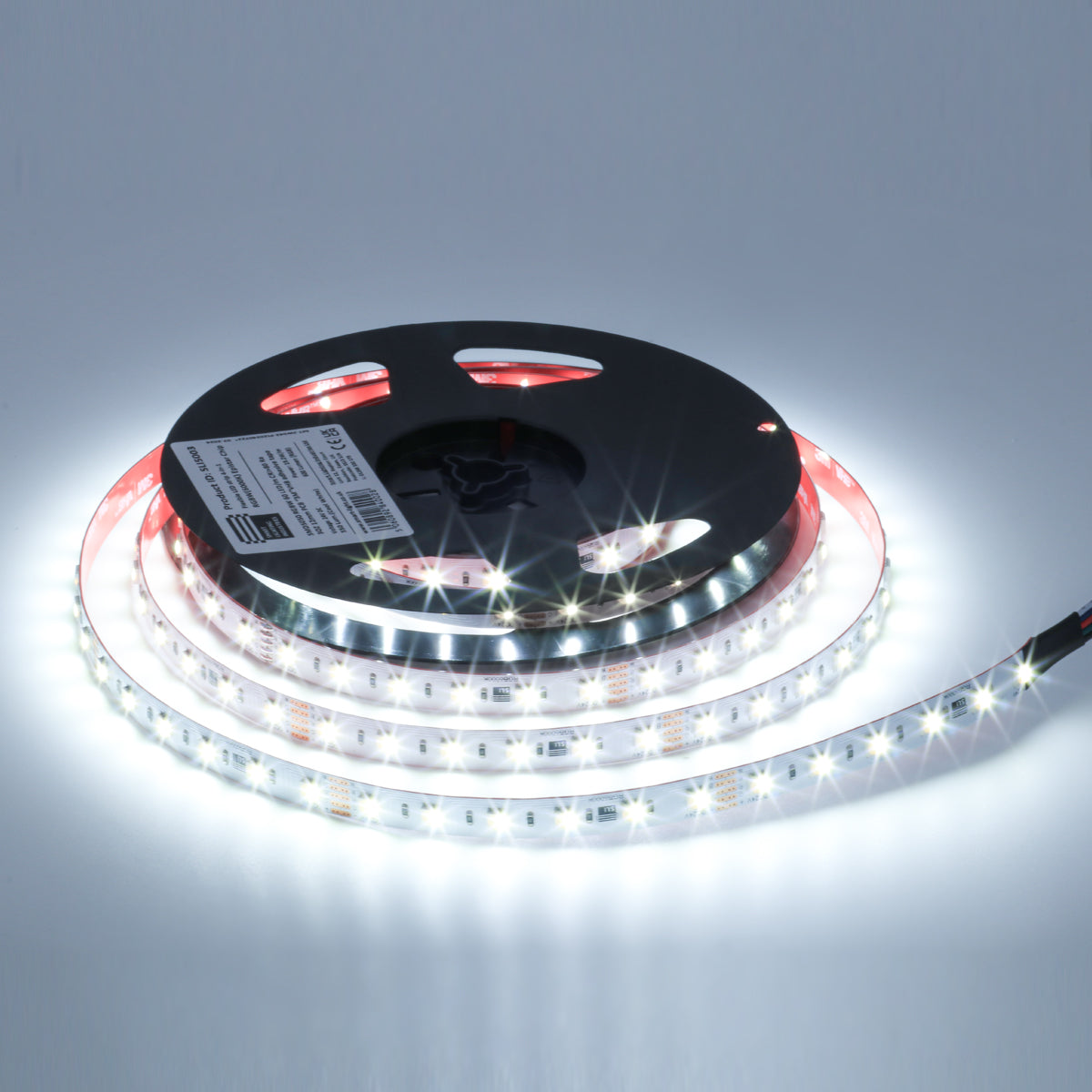 19.2W 24V LED Strip Light – 4-in-1, CRI90, 60 LEDs/m, Flexible, 5m Reel