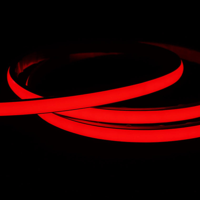 24V RGB Neon Flex LED Strip Light - 14W/m, IP67, 12x5mm, 10m Roll