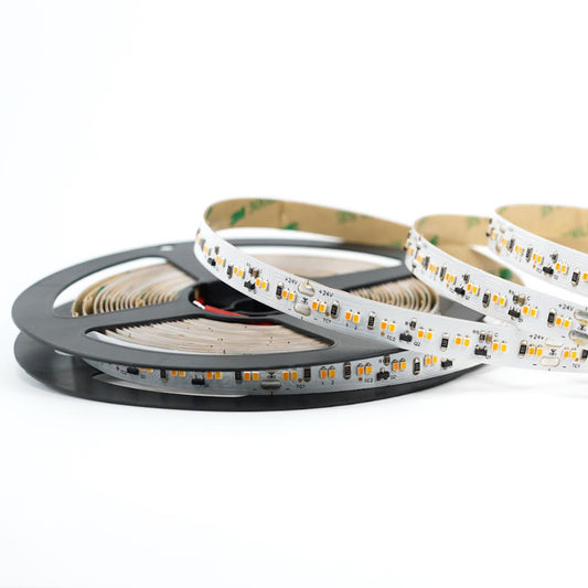 18W Dim-to-Warm LED Strip - 224 LEDs/m, 1800K-3000K, IP20, 10mm, 10m Roll