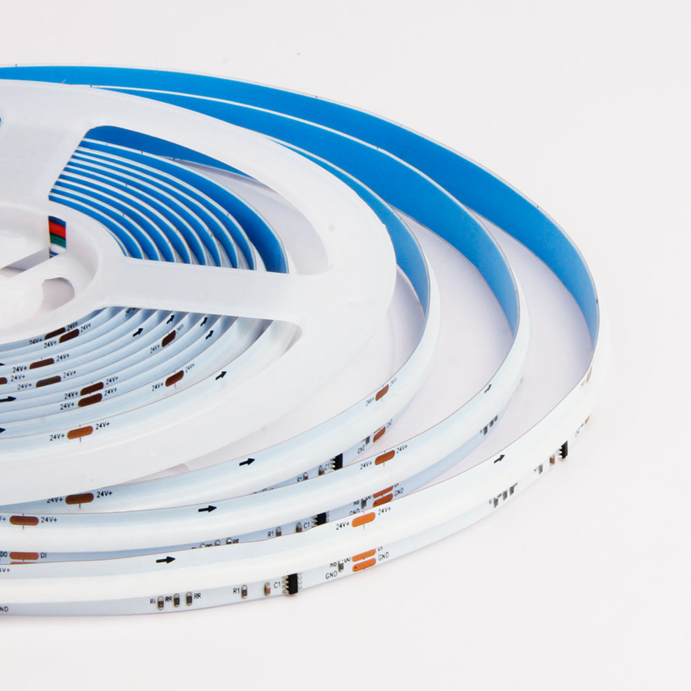 6W/m COB RGBW SPI Strip Light - 24VDC, 14 Pixels/m, 5m Reel