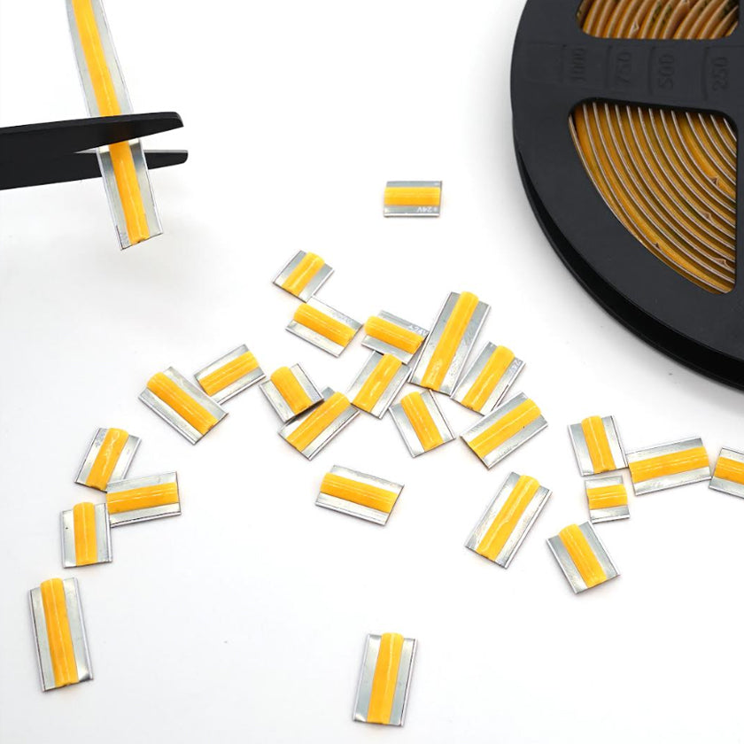 9W Free Cut COB LED Strip Light - 24V, IP20, 8mm, 10m Roll