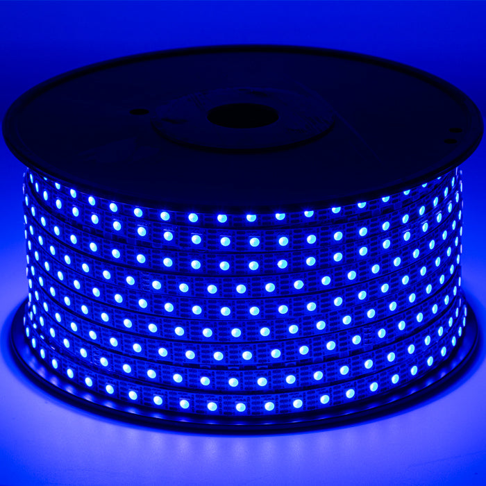 RGB LED Strip Light 24V – Free-Cut, 80 LEDs/m, CRI95, SMD5050, 10mm, Price Meter