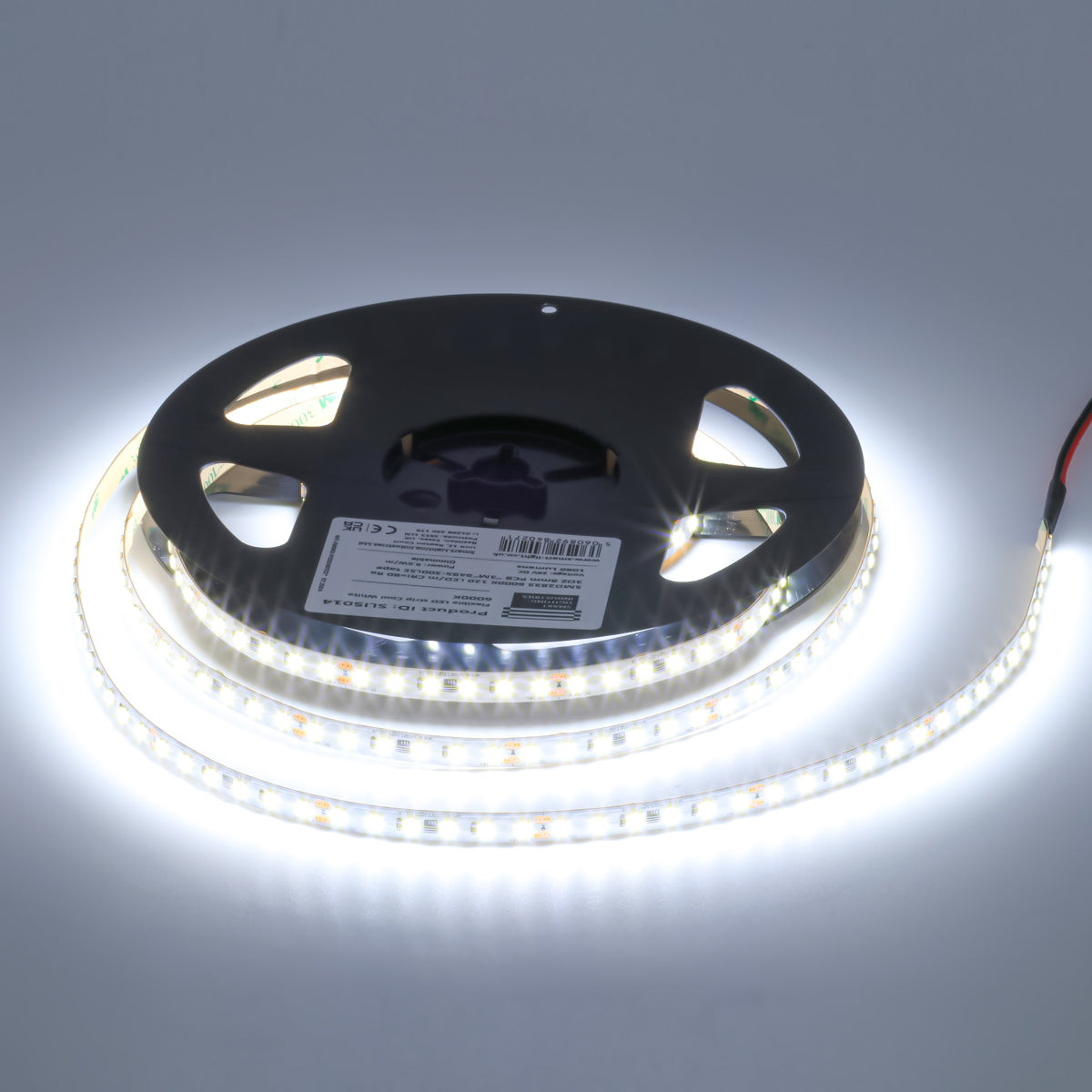 9.6W/m Dimmable LED Strip Light – SMD2835, 1030lm/m, 10m Flexible Reel
