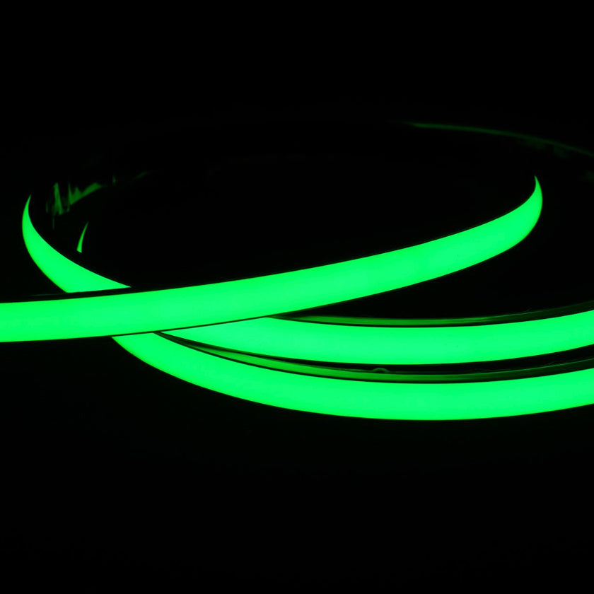 24V RGB Neon Flex LED Strip Light - 14W/m, IP67, 12x5mm, 10m Roll