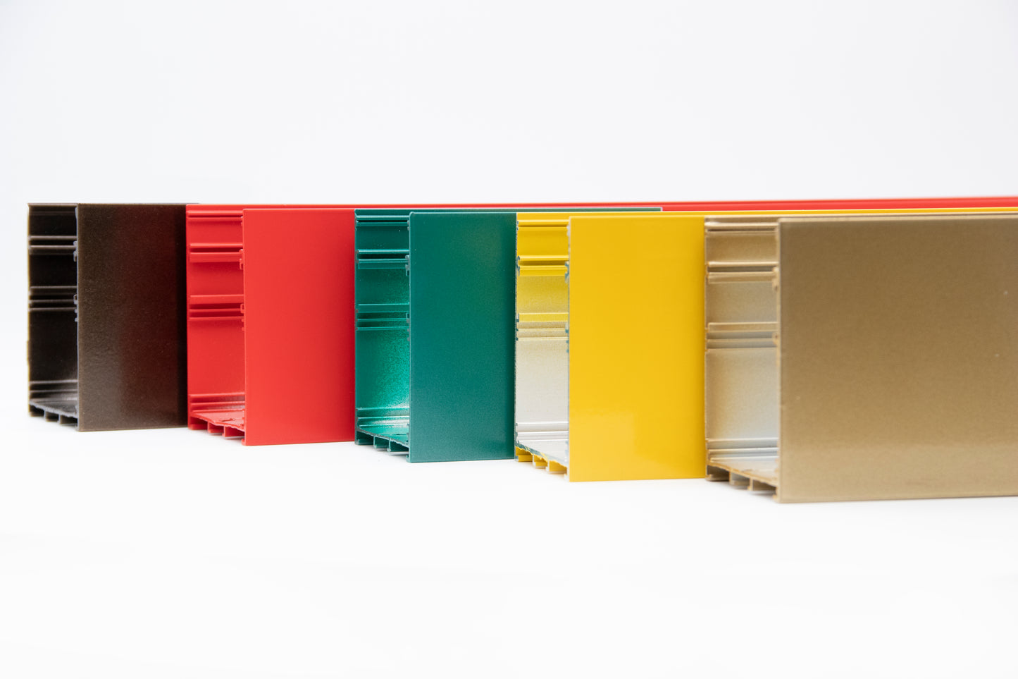 85x64.5mm Surface Aluminium LED Profile Set With Diffuser, 2m