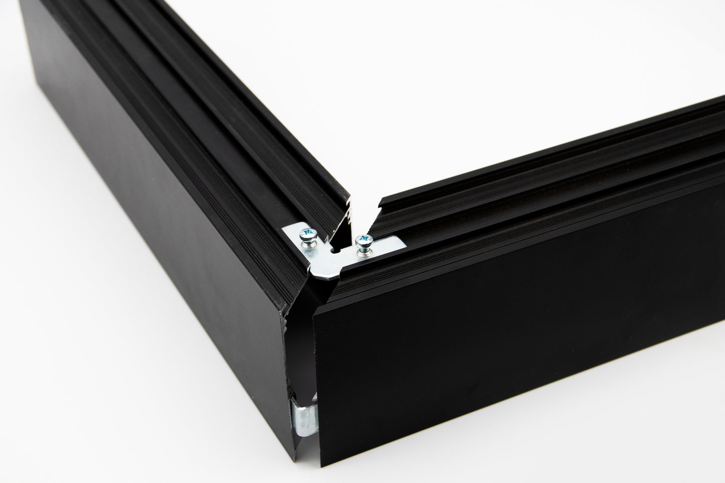 85x64.5mm Surface Aluminium LED Profile Set With Diffuser, 2m