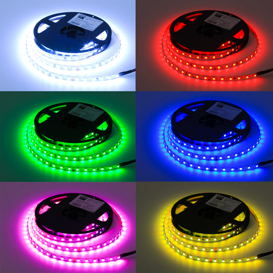 14.4W/m RGB LED Strip Light – 450lm/m, 5m Reel, 3-Year Warranty