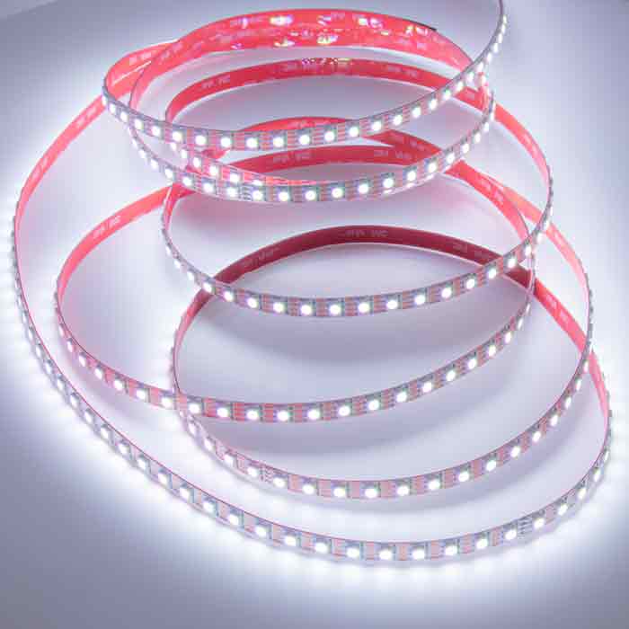 RGB LED Strip Light 24V – Free-Cut, 80 LEDs/m, CRI95, SMD5050, 10mm, Price Meter