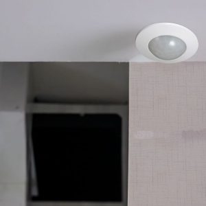 PIR Ceiling Sensor Recessed White 360 degree