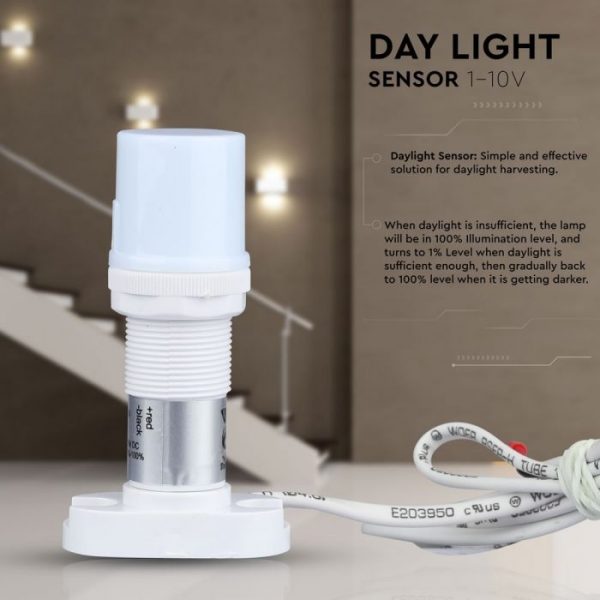 Daylight Sensor 0-10V White 360 degree
