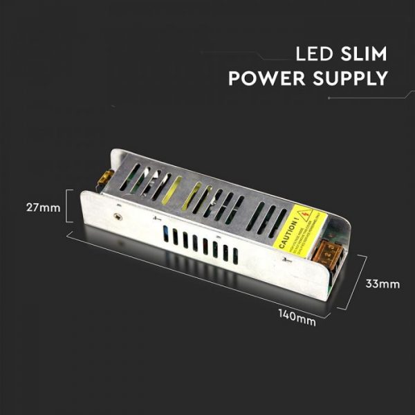 25W LED Slim Power Supply -12V - 2.1A Metal