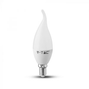 LED Bulb 4W Candle Flame E14 Warm White