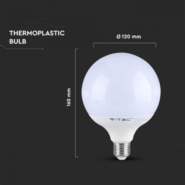 LED Bulb 13W G120 - E27 Globe Dimmable