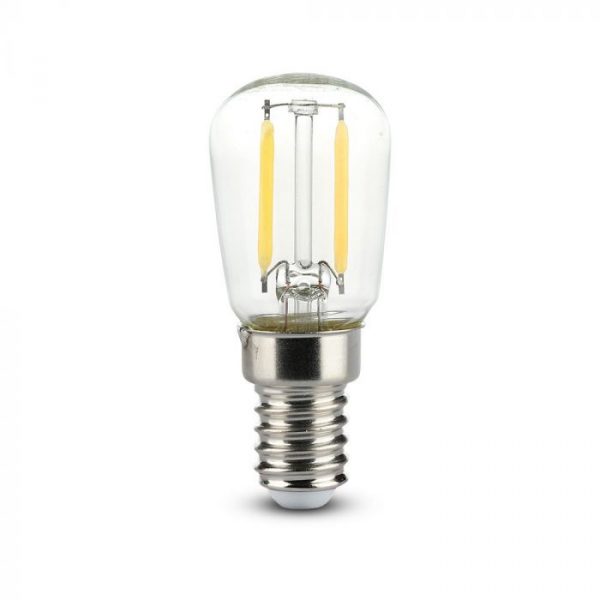 LED Bulb 2W ST26 - E14 Clear Glass 6000K (white)