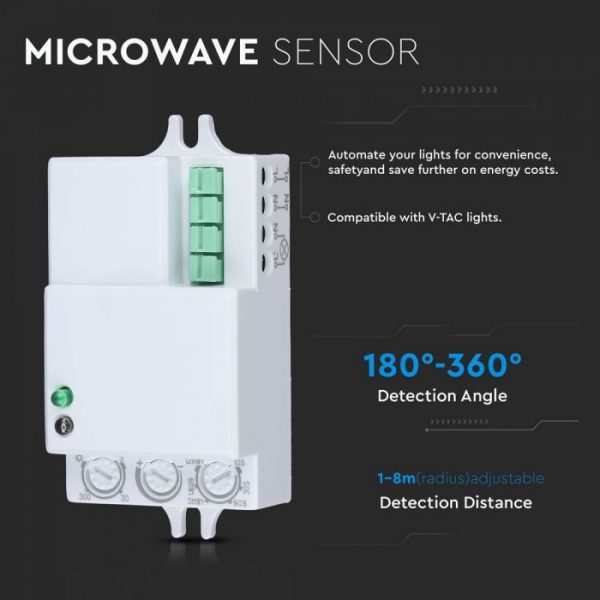 Microwave Motion Sensor IP20