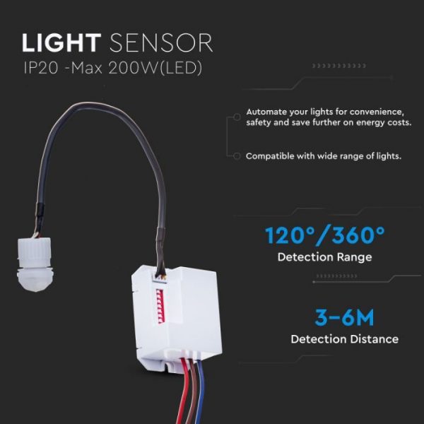 PIR Sensor Recessed IP44
