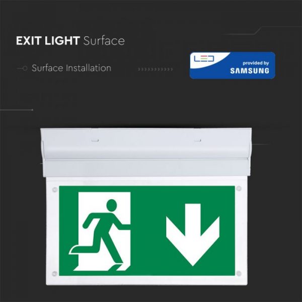 LED SAMSUNG Ceiling / Wall Mount Emergency Exit Light