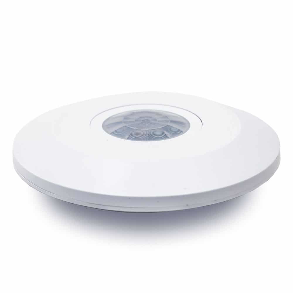 PIR Ceiling Sensor Flat White 360 deg.
