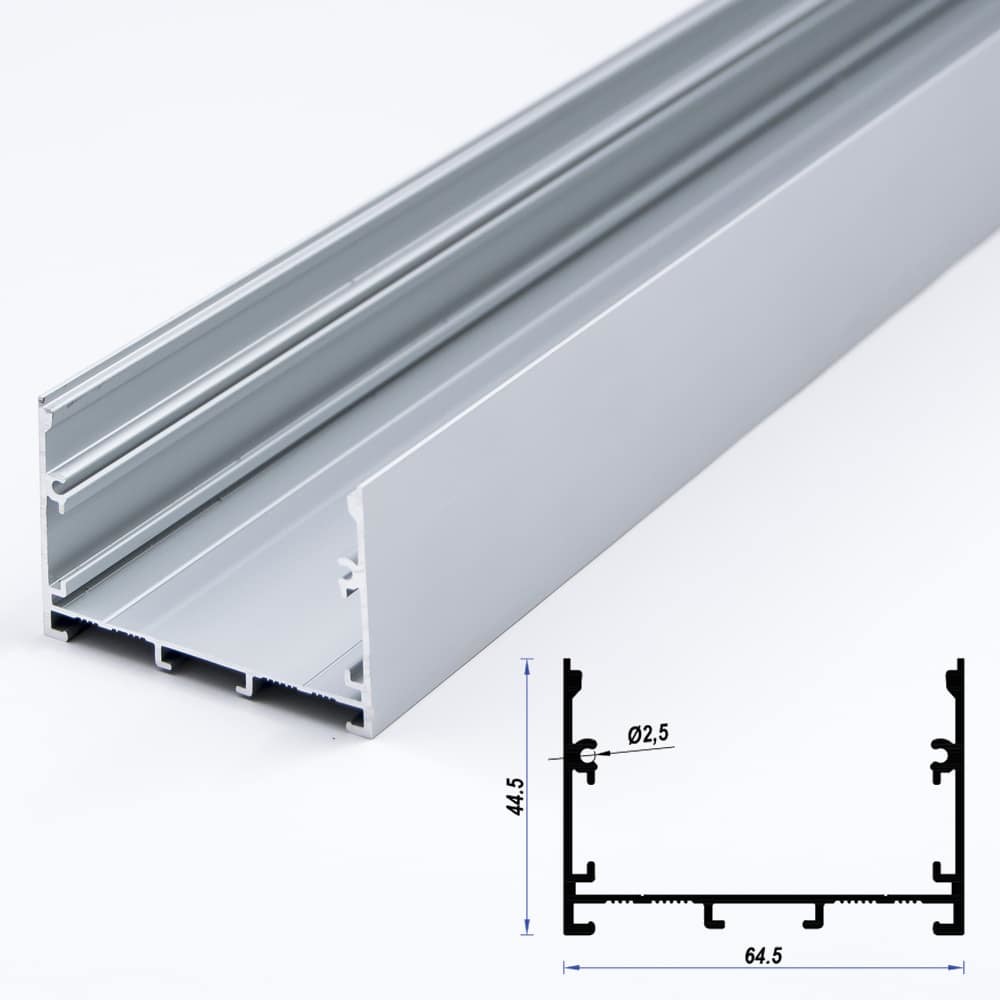 Surface Aluminium Profile 44.5 x 64.5 (metre)