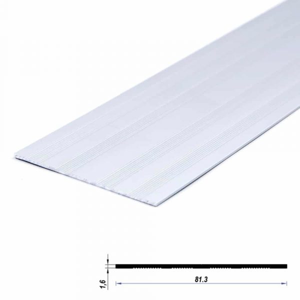 Aluminium Profile Plate Raw 81.2*1.6mm (metre)