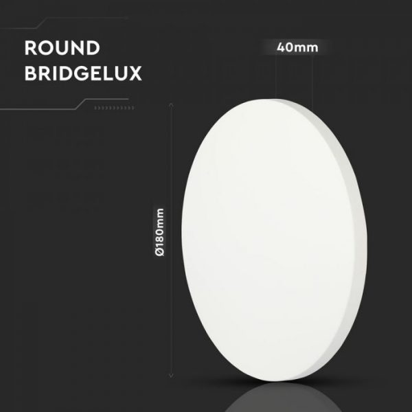 9W Round -Bridgelux Wall Lamp IP65 3000K/ 4000K